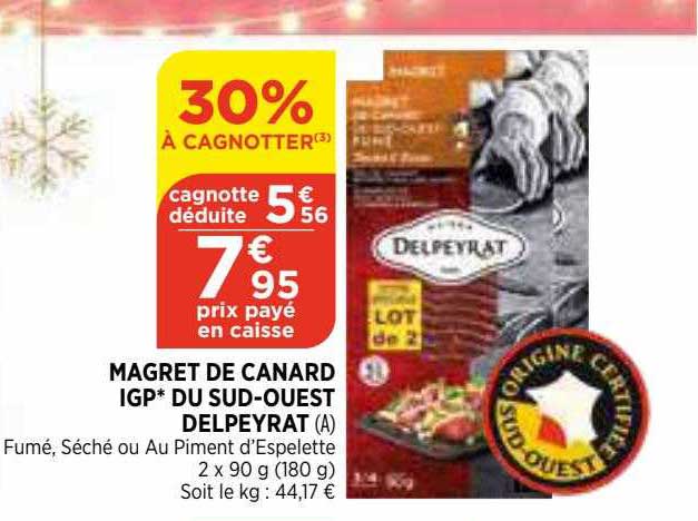 magrets de canard igp du sud-ouest delpeyrat