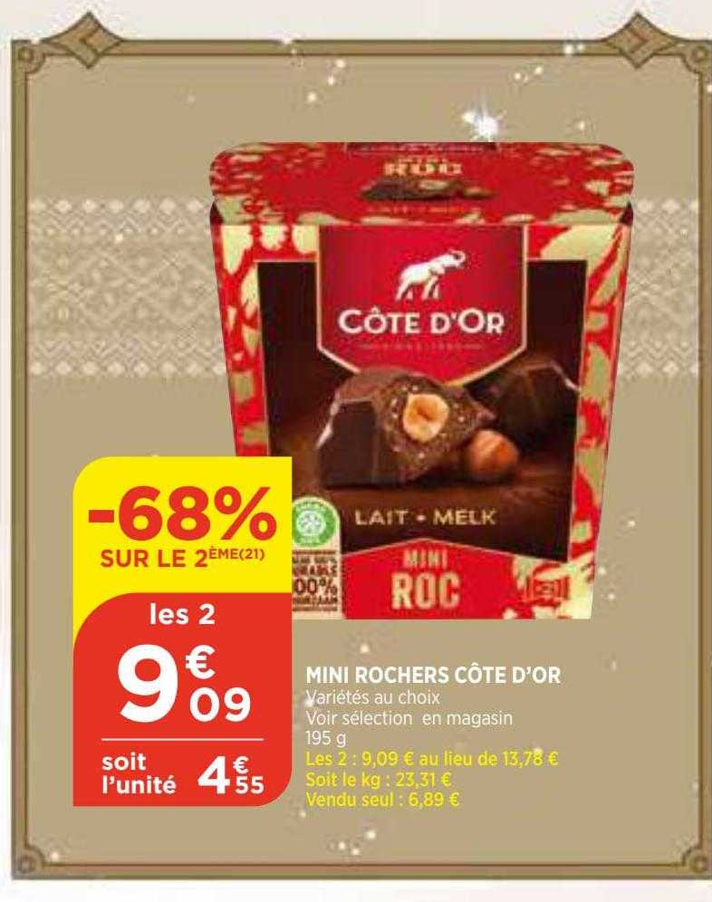 Mini Rochers Côte D'or