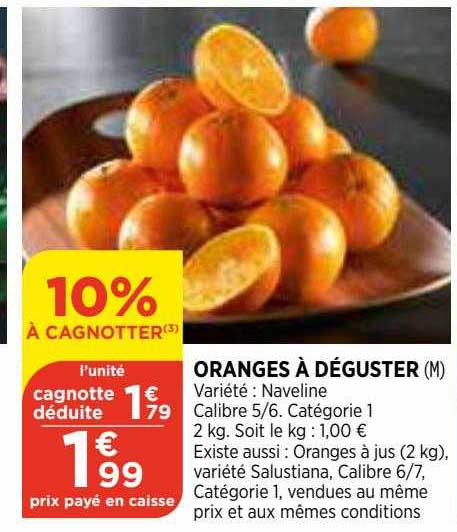 oranges à déguster naveline