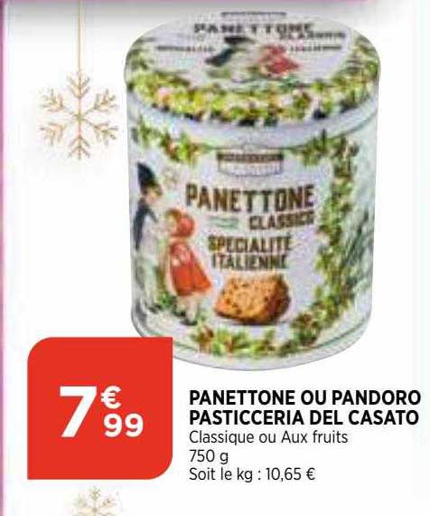Panettone Ou Pandoro Pasticceria Del Casato