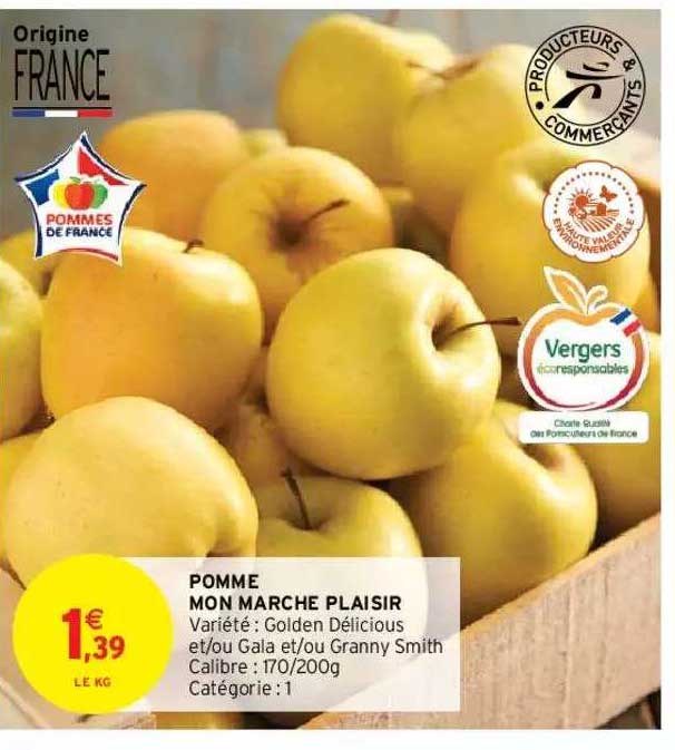 Pomme Mon Marché Plaisir