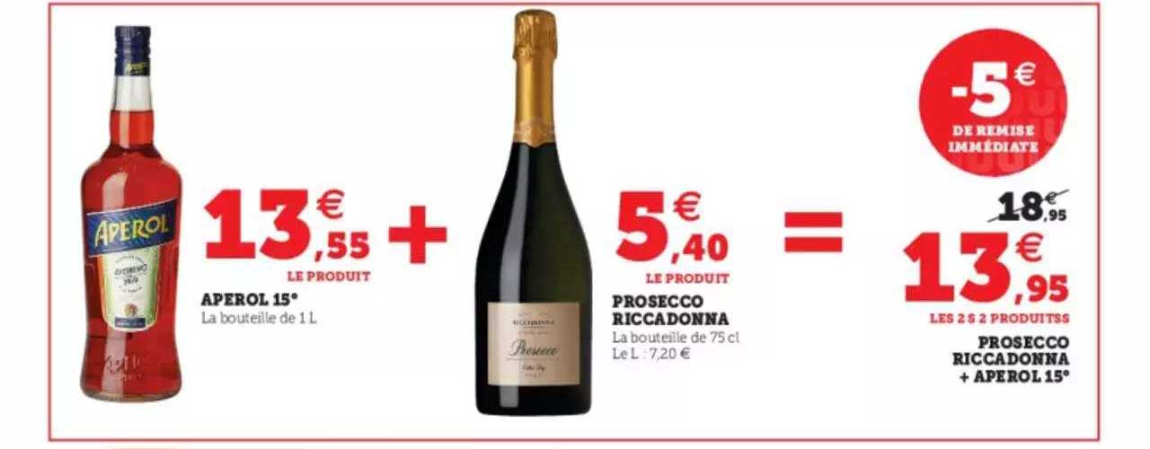 Prosecco Riccadonna + Aperol 15°