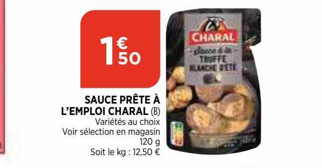 Sauce Prête à L'emploi Charal