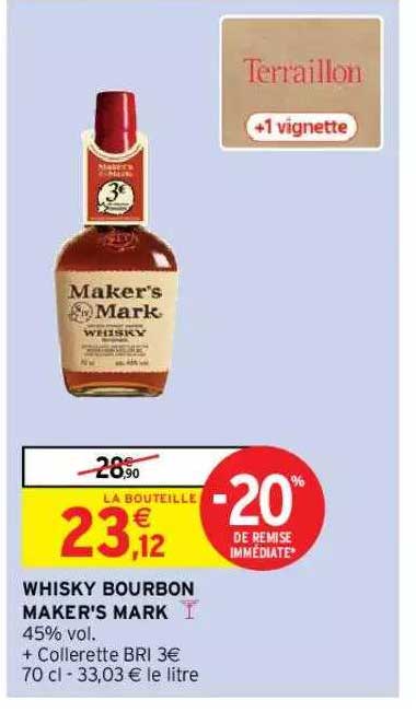 whisky bourbon maker's mark