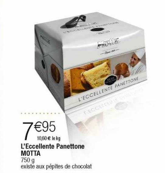 L'eccellente Panettone Motta