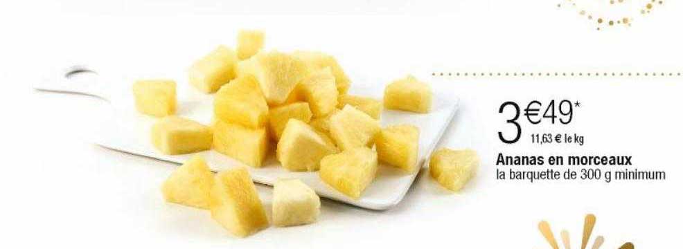 Ananas En Morceaux