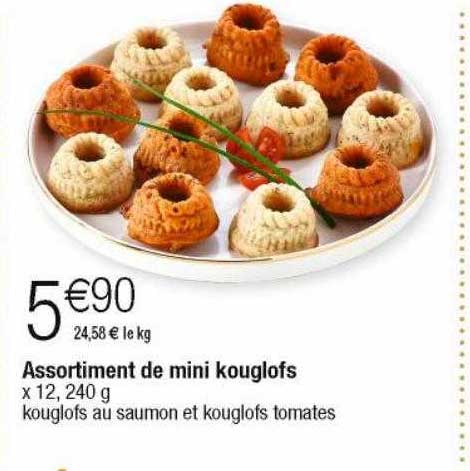 Assortiment De Mini Kouglofs