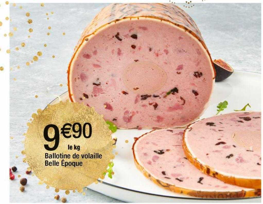 ballotine de volaille belle époque