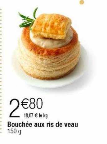 bouchée aux ris de veau