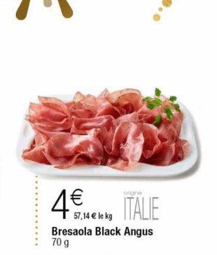 bresaola black angus