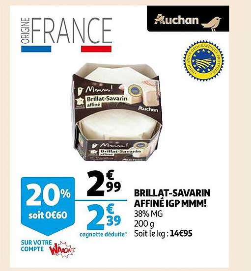 brillat-savarin affiné igp mmm!