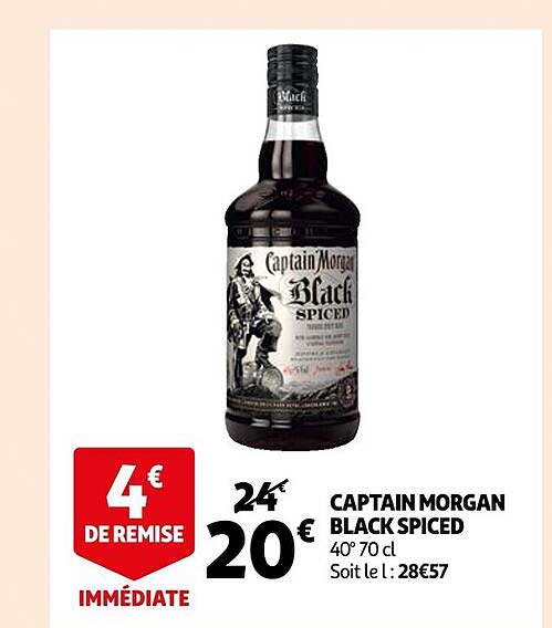 Captain Morgan Black Spiced