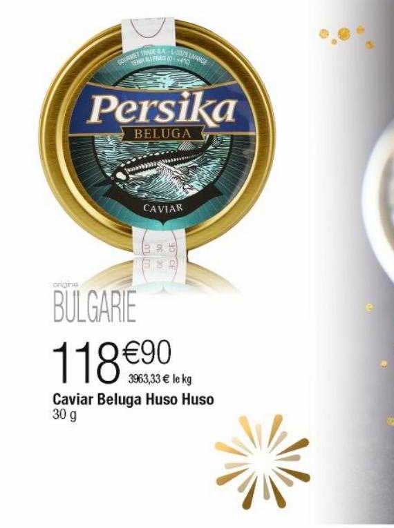 caviar beluga huso huso