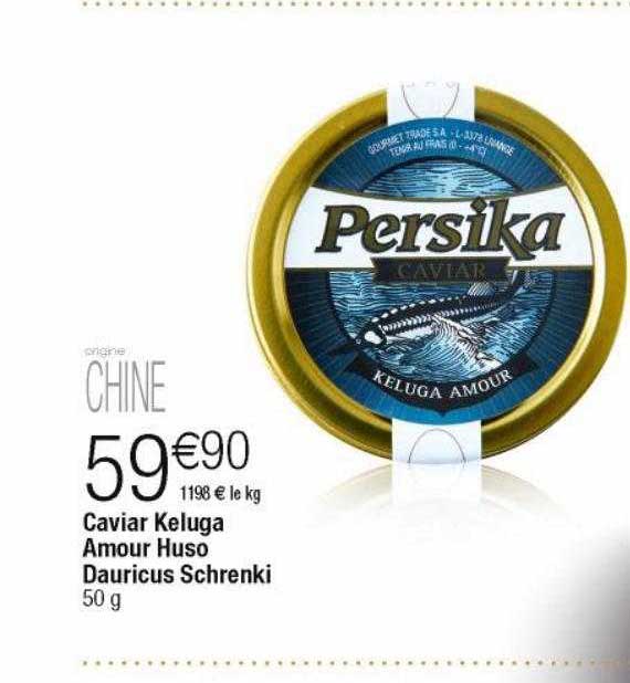 caviar keluga amour huso dauricus schrenki