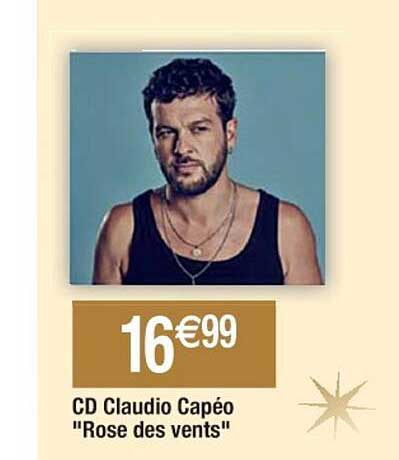 cd claudio capéo "rose des vents"