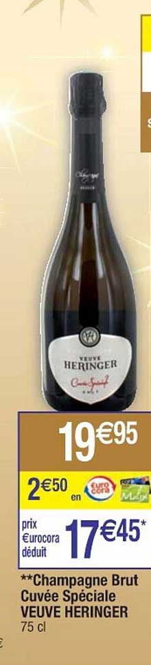 Champagne Brut Cuvée Spéciale Veuve Heringer