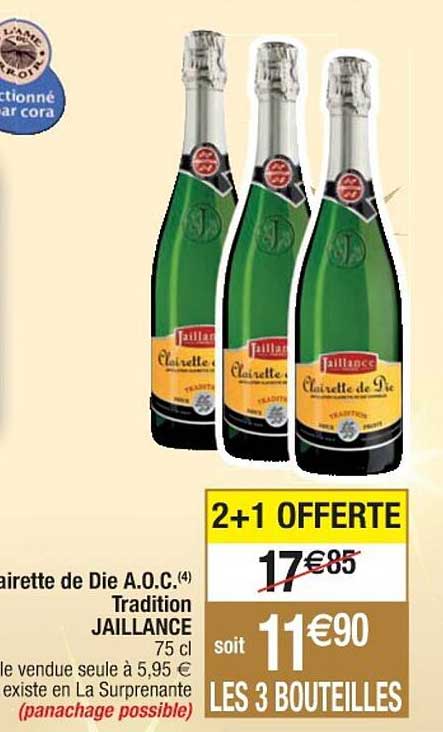 clairette de die a.o.c. tradition jaillance