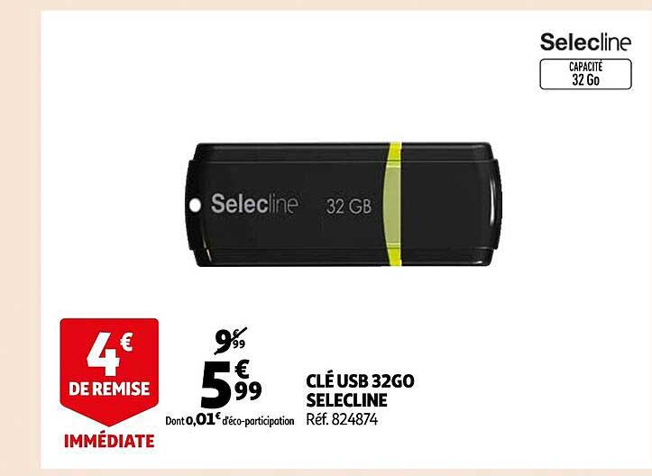 clé usb 32go selecline