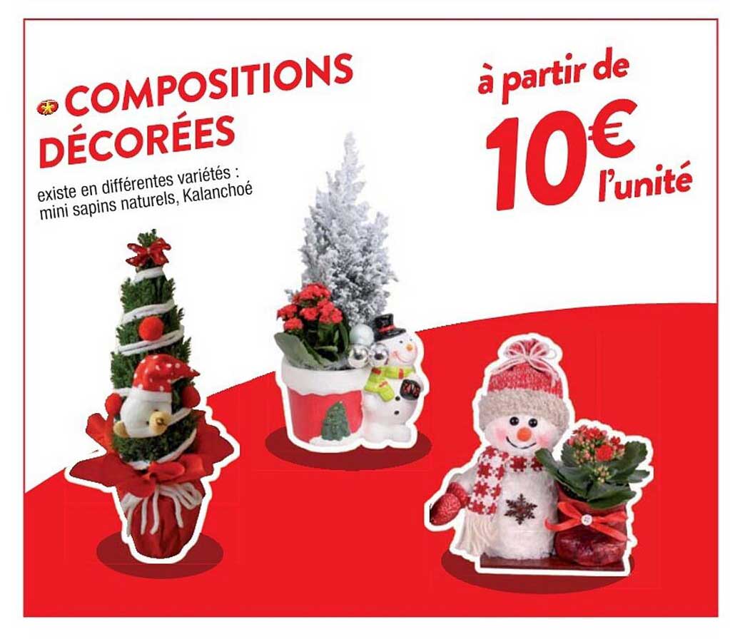 compositions décorées
