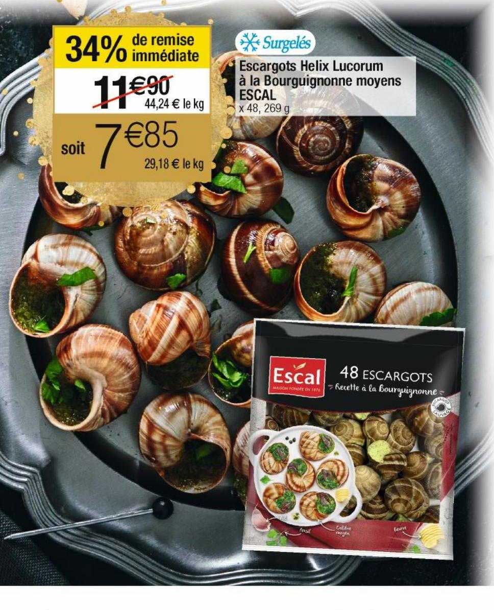 escargots helix lucorum à la bourguignonne moyens escal