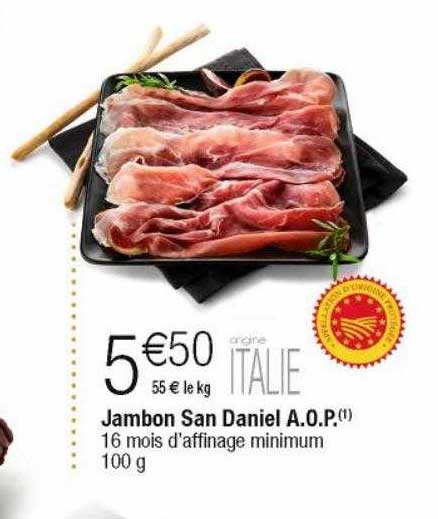 jambon san daniel a.o.p.