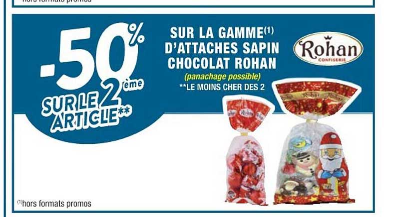 la gamme d'attaches sapin chocolat rohan