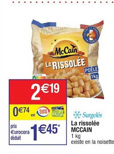 la rissolée mc cain