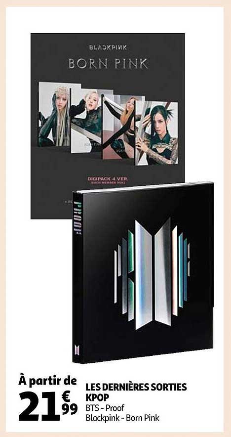 les dernières sorties kpop