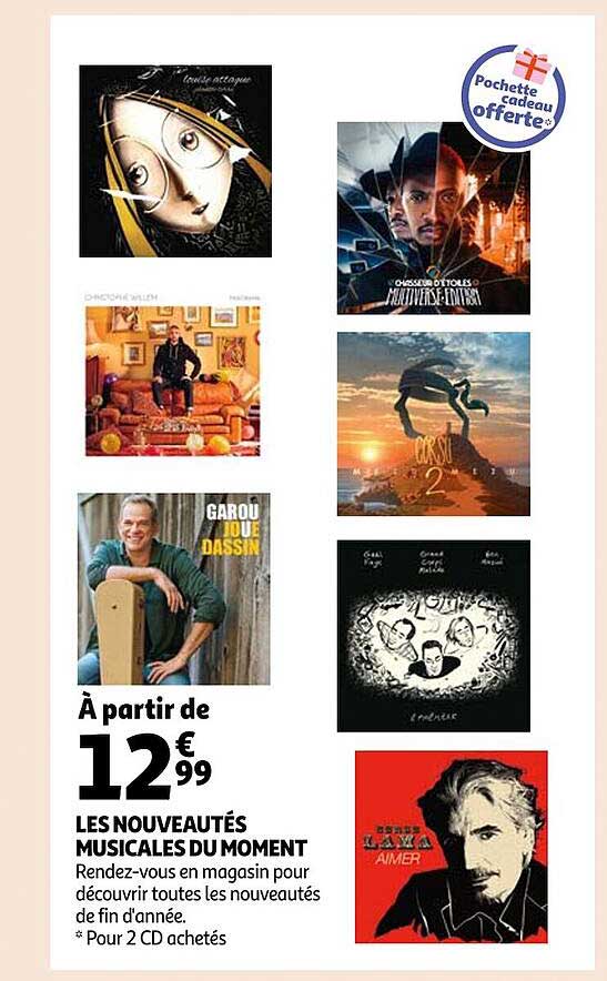 les nouveautés musicales du moment