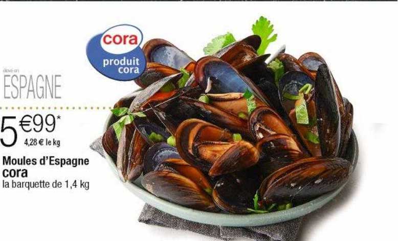 Moules D'espagne Cora