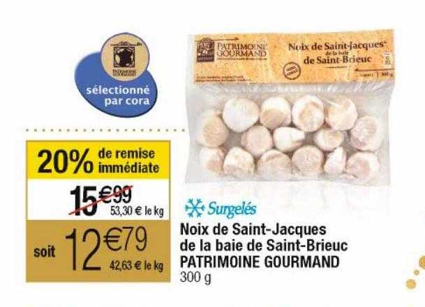 noix de saint-jacques de la baie de saint-brieuc patrimoine gourmand
