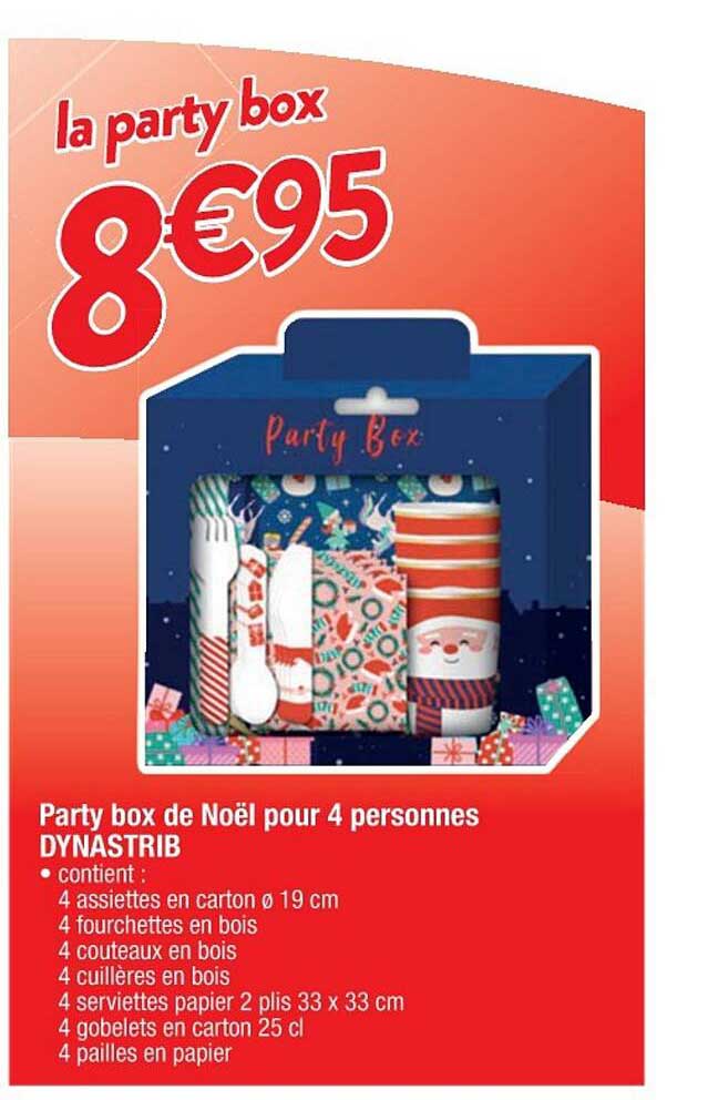 party box de noël pour 4 personnes dynastrib