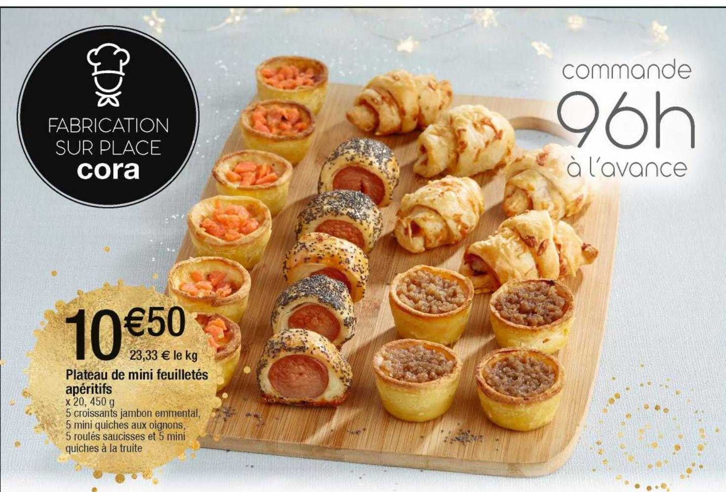 Plateau De Mini Feuilletés Apéritifs