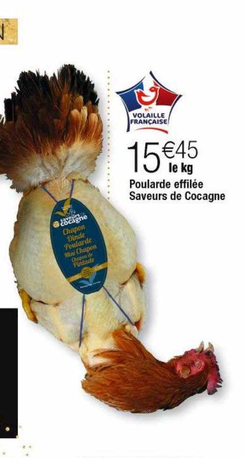 poularde effilée saveurs de cocagne