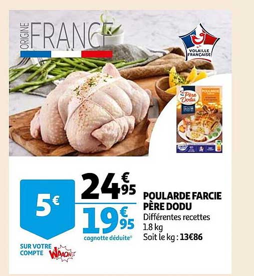 poularde farcie père dodu