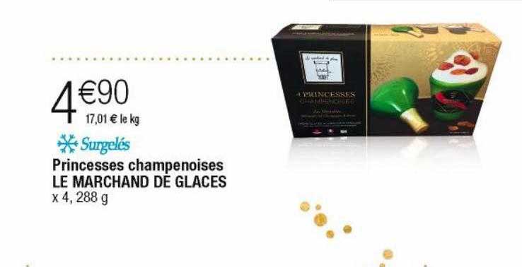 Princesses Champenoises Le Marchand De Glaces