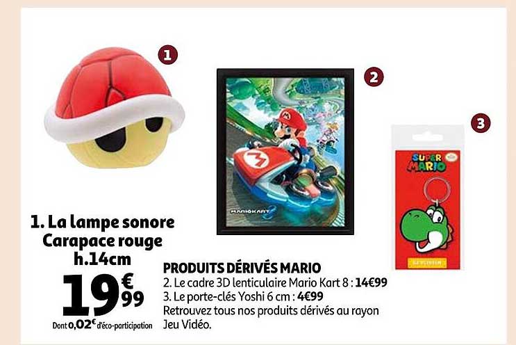 produits dérivés mario