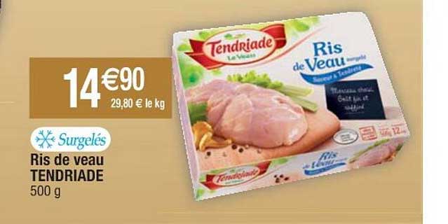 ris de veau tendriade