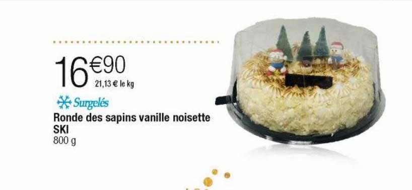 ronde des sapins vanille noisette ski