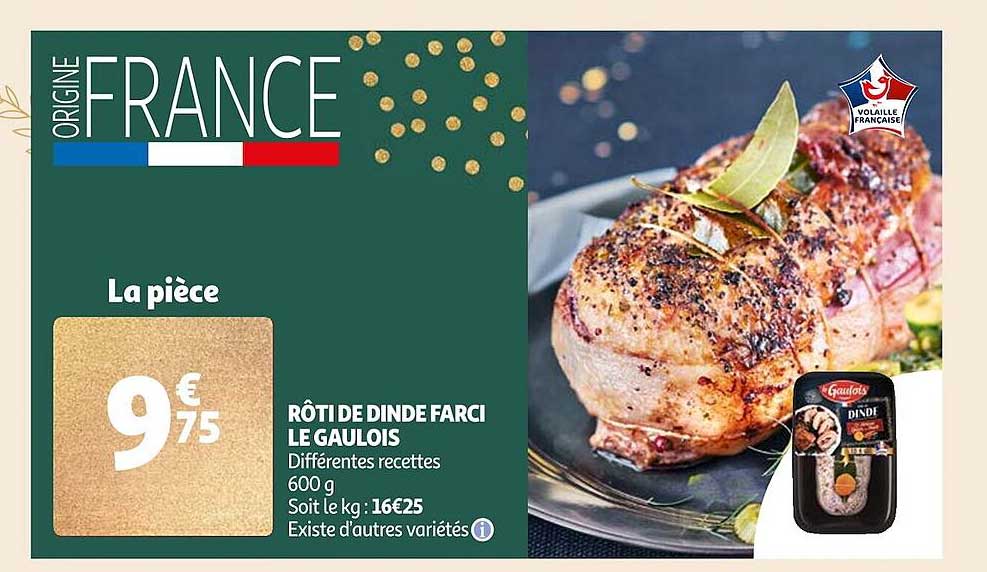 Rôti De Dinde Farci Le Gaulois
