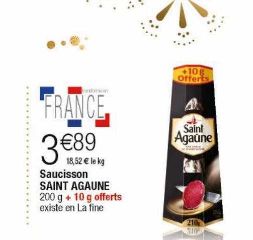 Saucisson Saint Agaûne