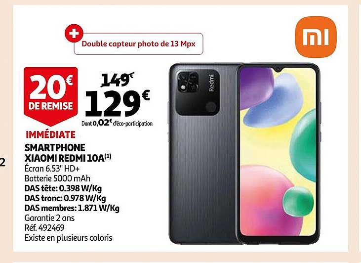 Smartphone Xiaomi Redmi 18A