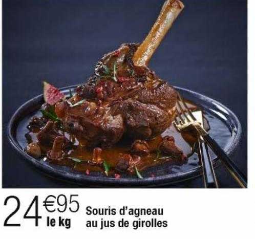 Souris D'agneau Au Jus De Girolles