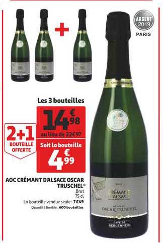 Aoc Crémant D'alsace Oscar Truschel