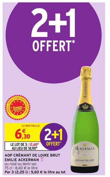 aop crémant de loire brut emilie ackerman