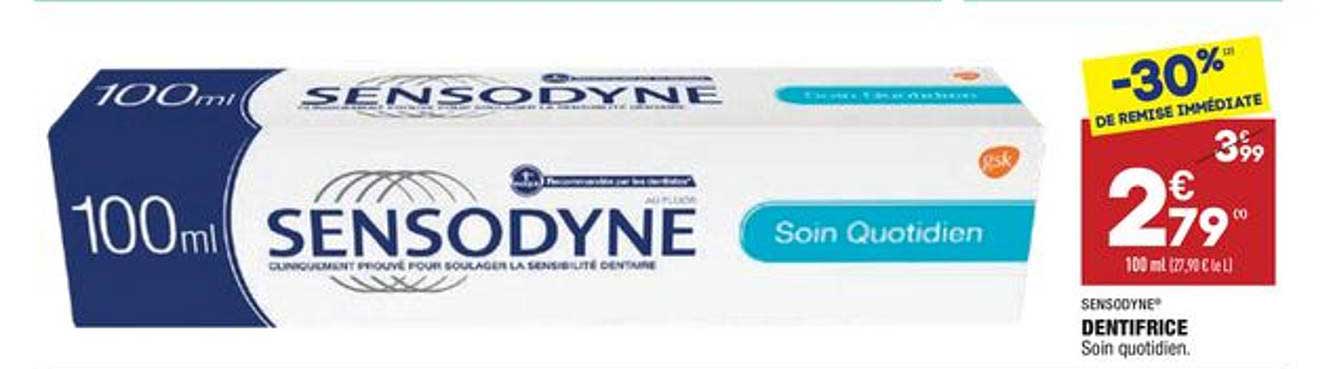 Dentifrice Sensodyne