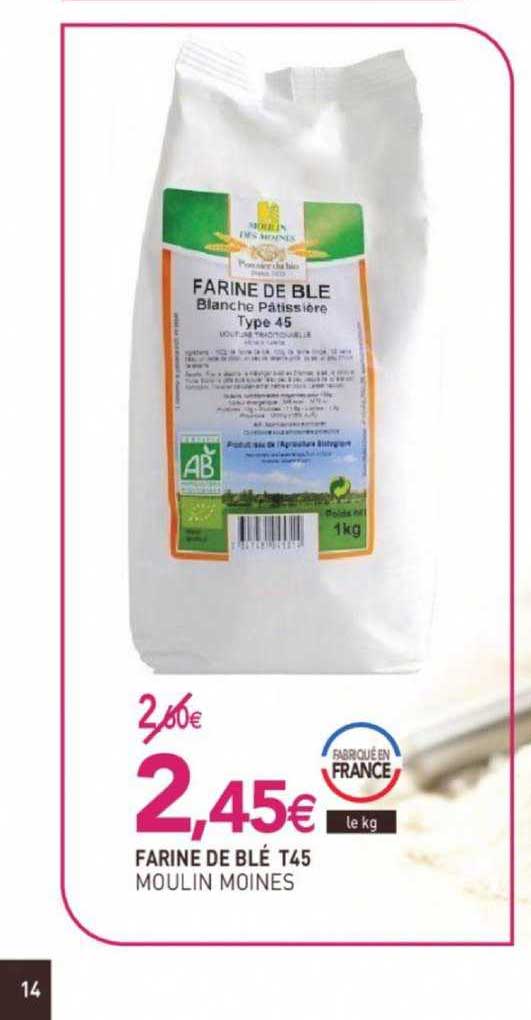 farine de blé t45