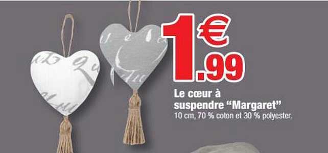 le cœur à suspendre margaret