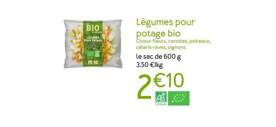 Légumes Pour Potage Bio