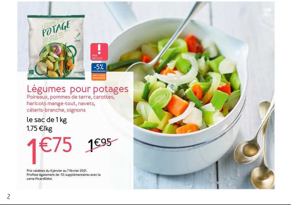 légumes pour potages